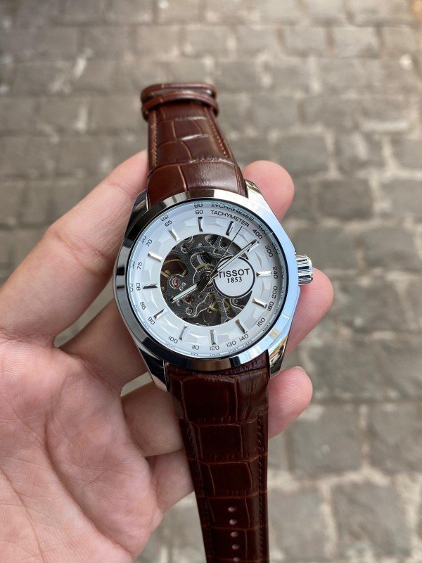 TISSOT 1853 AUTOMATIC PREMIUM QAULITY LEATHER WATCH