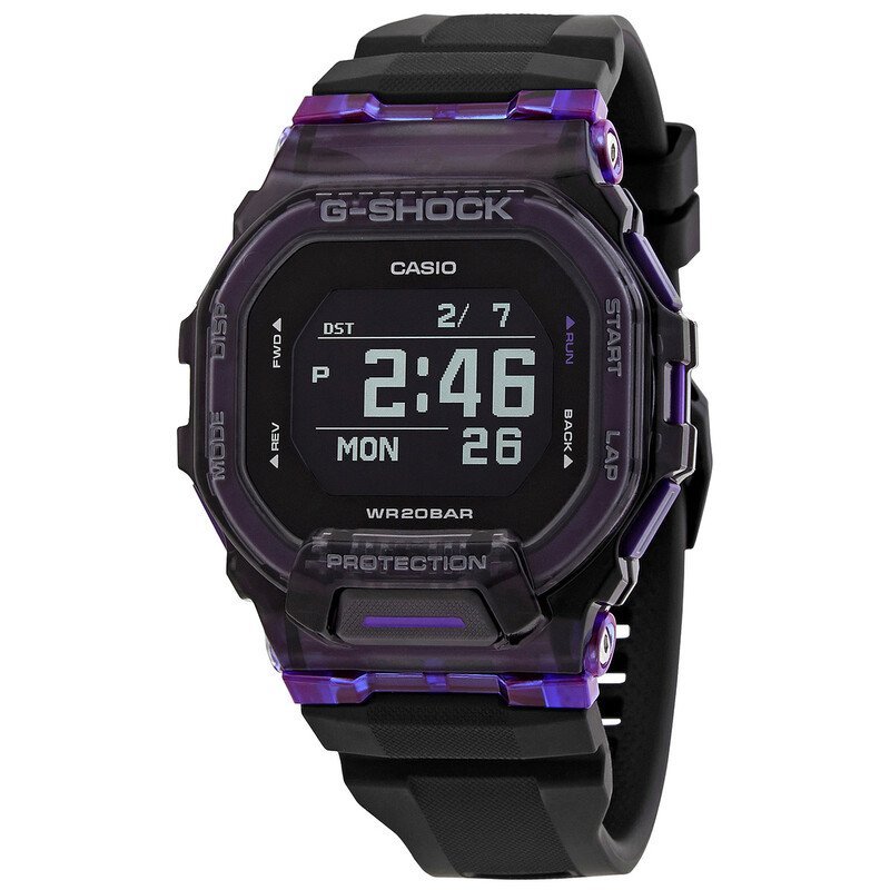G-Shock Men Quartz Black Dial Digital Resin Watch G1196